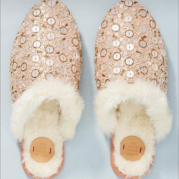 Anthropologie Far Away From Close Slippers - Picture 1 of 5